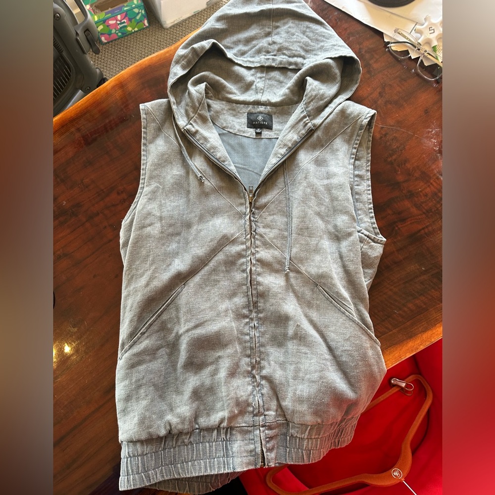 Matiere Jean vest